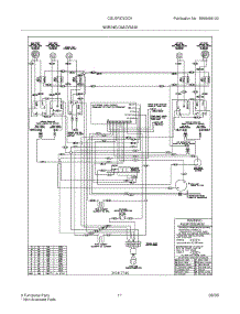 11 - Wiring Diagram parts for Frigidaire Range CGLEF379DCK from AppliancePartsPros.com