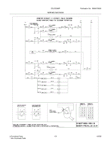 11 - Wiring Diagram parts for Frigidaire Range CGLES385FB1 from AppliancePartsPros.com