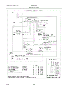 10 - Wiring Diagram parts for Frigidaire Range CGLES385ES1 from AppliancePartsPros.com