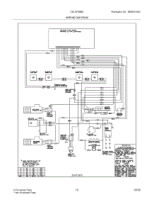 15 - Wiring Diagram parts for Frigidaire Range CGLGF388DSC from AppliancePartsPros.com