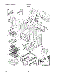 07 - Body parts for Frigidaire Range CPGS3085KF1 from AppliancePartsPros.com
