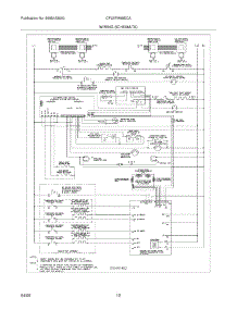12 - Wiring Schematic parts for Frigidaire Range CPLEFM99ECA from AppliancePartsPros.com