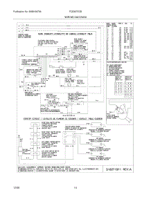 12 - Wiring Diagram parts for Frigidaire Range FCS367ECB from AppliancePartsPros.com
