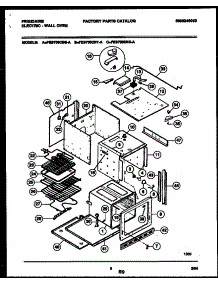 04 - Body Parts parts for Frigidaire Oven FEB756CBSA from AppliancePartsPros.com
