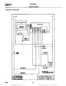 05 - Wiring Diagram parts for Frigidaire Oven FEB756BBBD from AppliancePartsPros.com