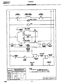 06 - Wiring Diagram parts for Frigidaire Range FED353CCDA from AppliancePartsPros.com