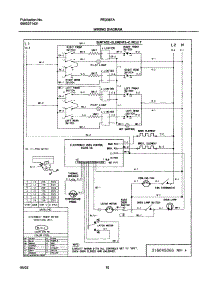 10 - Wiring Diagram parts for Frigidaire Range FED367ASD from AppliancePartsPros.com