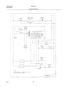 10 - Wiring Diagram parts for Frigidaire Range FED355CCBJ from AppliancePartsPros.com