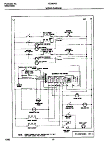 06 - Wiring Diagram parts for Frigidaire Range FED367CCB1 from AppliancePartsPros.com