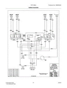 11 - Wiring Diagram parts for Frigidaire Range FEF316BSJ from AppliancePartsPros.com