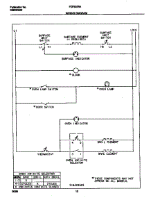 06 - Wiring Diagram parts for Frigidaire Range FEF322BADH from AppliancePartsPros.com