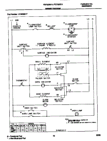 08 - Wiring Diagram parts for Frigidaire Range FEF322BAWB from AppliancePartsPros.com