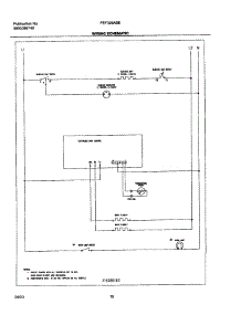10 - Wiring Schematic parts for Frigidaire Range FEF326ABE from AppliancePartsPros.com