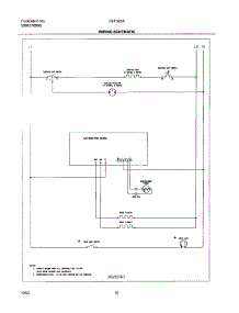 10 - Wiring Schematic parts for Frigidaire Range FEF326AQD from AppliancePartsPros.com