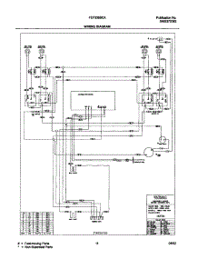 11 - Wiring Diagram parts for Frigidaire Range FEF336BCA from AppliancePartsPros.com