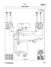 11 - Wiring Diagram parts for Frigidaire Range FEF326ASC from AppliancePartsPros.com