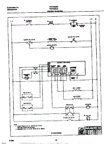 06 - Wiring Diagram parts for Frigidaire Range FEF352BADG from AppliancePartsPros.com