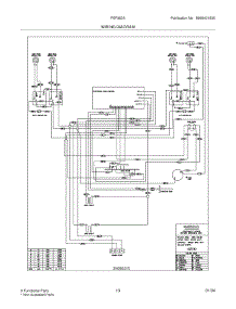 11 - Wiring Diagram parts for Frigidaire Range FEF352ASG from AppliancePartsPros.com