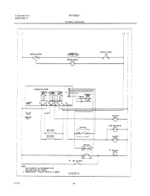 10 - Wiring Diagram parts for Frigidaire Range FEF356CHSD from AppliancePartsPros.com
