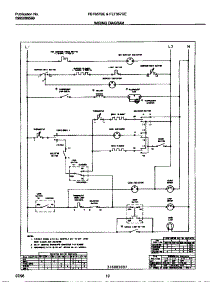 06 - Wiring Diagram parts for Frigidaire Range FEF357CESB from AppliancePartsPros.com