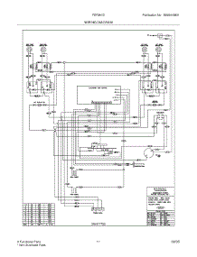 11 - Wiring Diagram parts for Frigidaire Range FEF364DSD from AppliancePartsPros.com
