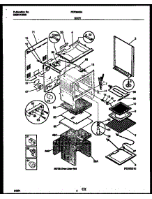 03 - Body Parts parts for Frigidaire Range FEF364SAWA from AppliancePartsPros.com
