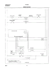 10 - Wiring Diagram parts for Frigidaire Range FEF366AQA from AppliancePartsPros.com