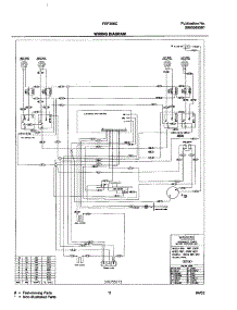 11 - Wiring Diagram parts for Frigidaire Range FEF366CBA from AppliancePartsPros.com