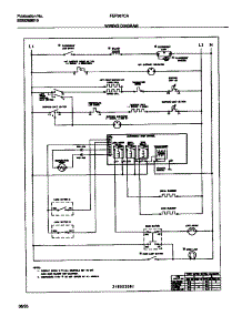 06 - Wiring Diagram parts for Frigidaire Range FEF367CASC from AppliancePartsPros.com