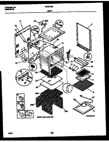 03 - Body Parts parts for Frigidaire Range FEF377BADA from AppliancePartsPros.com