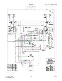 11 - Wiring Diagram parts for Frigidaire Range FEF376ASL from AppliancePartsPros.com