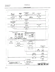 10 - Wiring Diagram parts for Frigidaire Range FEF387WJCA from AppliancePartsPros.com