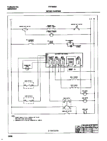 06 - Wiring Diagram parts for Frigidaire Range FEF386BAWA from AppliancePartsPros.com