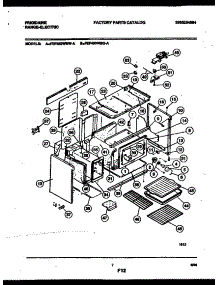 06 - Body Parts parts for Frigidaire Range FEF450WBDA from AppliancePartsPros.com