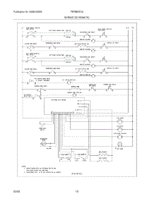 12 - Wiring Schematic parts for Frigidaire Range FEFB89ECA from AppliancePartsPros.com