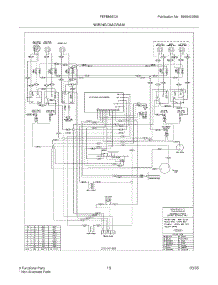 13 - Wiring Diagram parts for Frigidaire Range FEFB89ECA from AppliancePartsPros.com