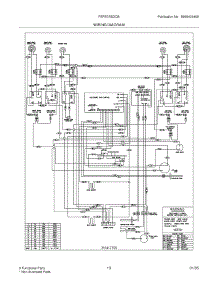 13 - Wiring Diagram parts for Frigidaire Range FEFB7ABDCB from AppliancePartsPros.com