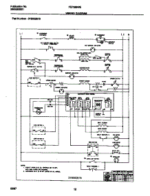 06 - Wiring Diagram parts for Frigidaire Range FEF389WESD from AppliancePartsPros.com