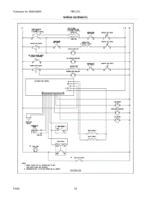 10 - Wiring Schematic parts for Frigidaire Range FEFL78CBA from AppliancePartsPros.com