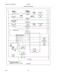 10 - Wiring Schematic parts for Frigidaire Range FEFL78CBD from AppliancePartsPros.com