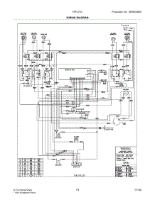 11 - Wiring Diagram parts for Frigidaire Range FEFL78CQA from AppliancePartsPros.com