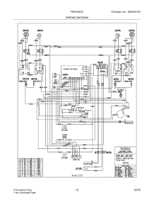 11 - Wiring Diagram parts for Frigidaire Range FEFLM600DSA from AppliancePartsPros.com