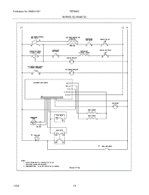10 - Wiring Schematic parts for Frigidaire Range FEFS66DQB from AppliancePartsPros.com