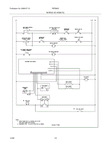10 - Wiring Schematic parts for Frigidaire Range FEFS66DSG from AppliancePartsPros.com