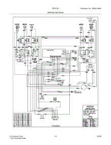11 - Wiring Diagram parts for Frigidaire Range FEFL78CSD from AppliancePartsPros.com
