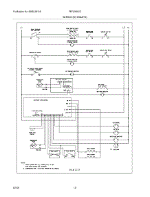 10 - Wiring Schematic parts for Frigidaire Range FEFLM600DQA from AppliancePartsPros.com