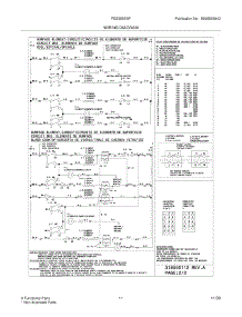 11 - Wiring Diagram parts for Frigidaire Range FES355ESF from AppliancePartsPros.com