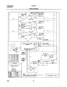 10 - Wiring Diagram parts for Frigidaire Range FES367ABB from AppliancePartsPros.com