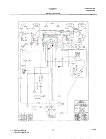11 - Wiring Diagram parts for Frigidaire Range FES355CCSK from AppliancePartsPros.com