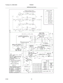10 - Wiring Diagram parts for Frigidaire Range FES368DQA from AppliancePartsPros.com